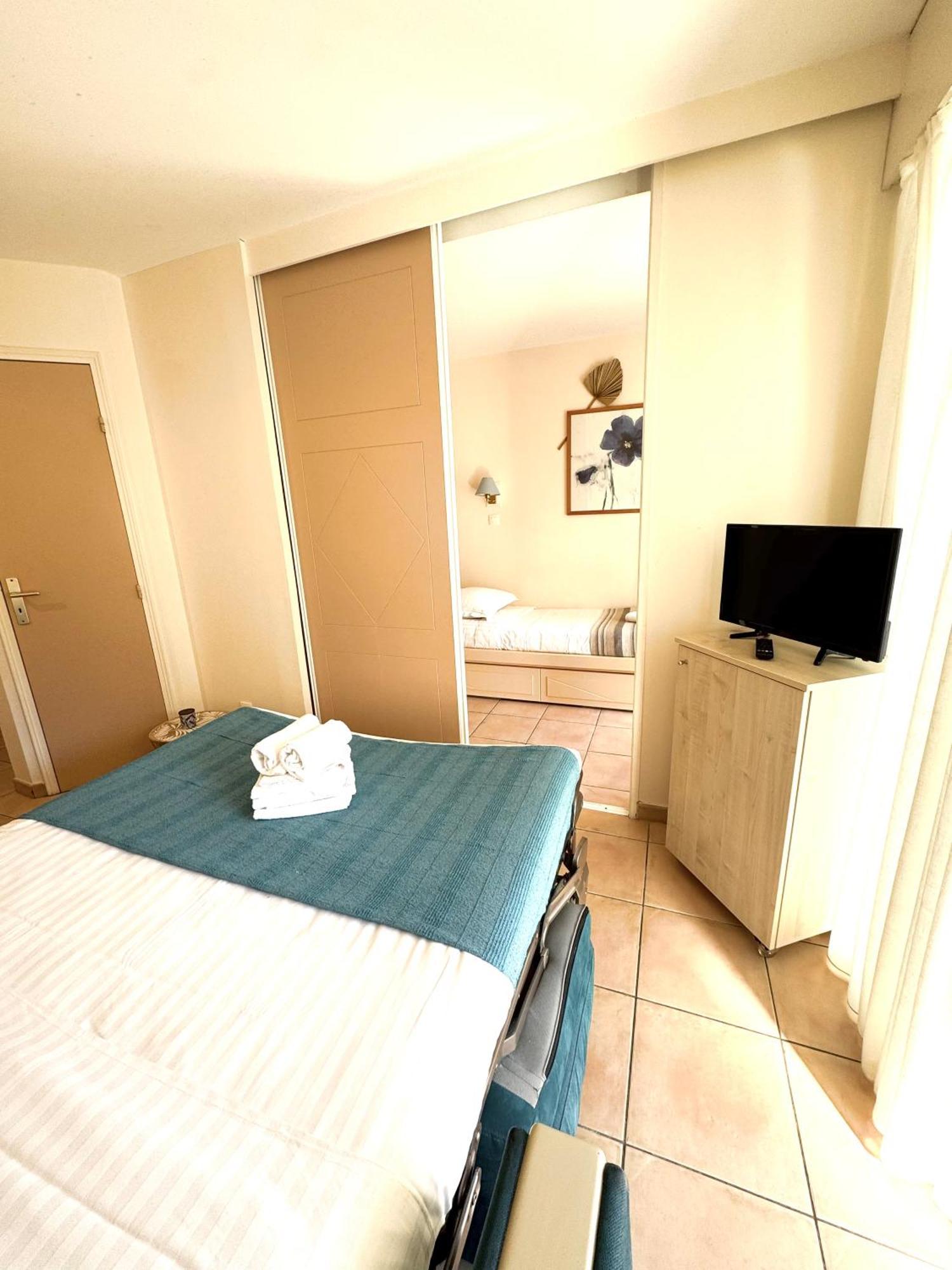 Les Rivages 2P Terrasse Parking Apartment Ментона Екстериор снимка
