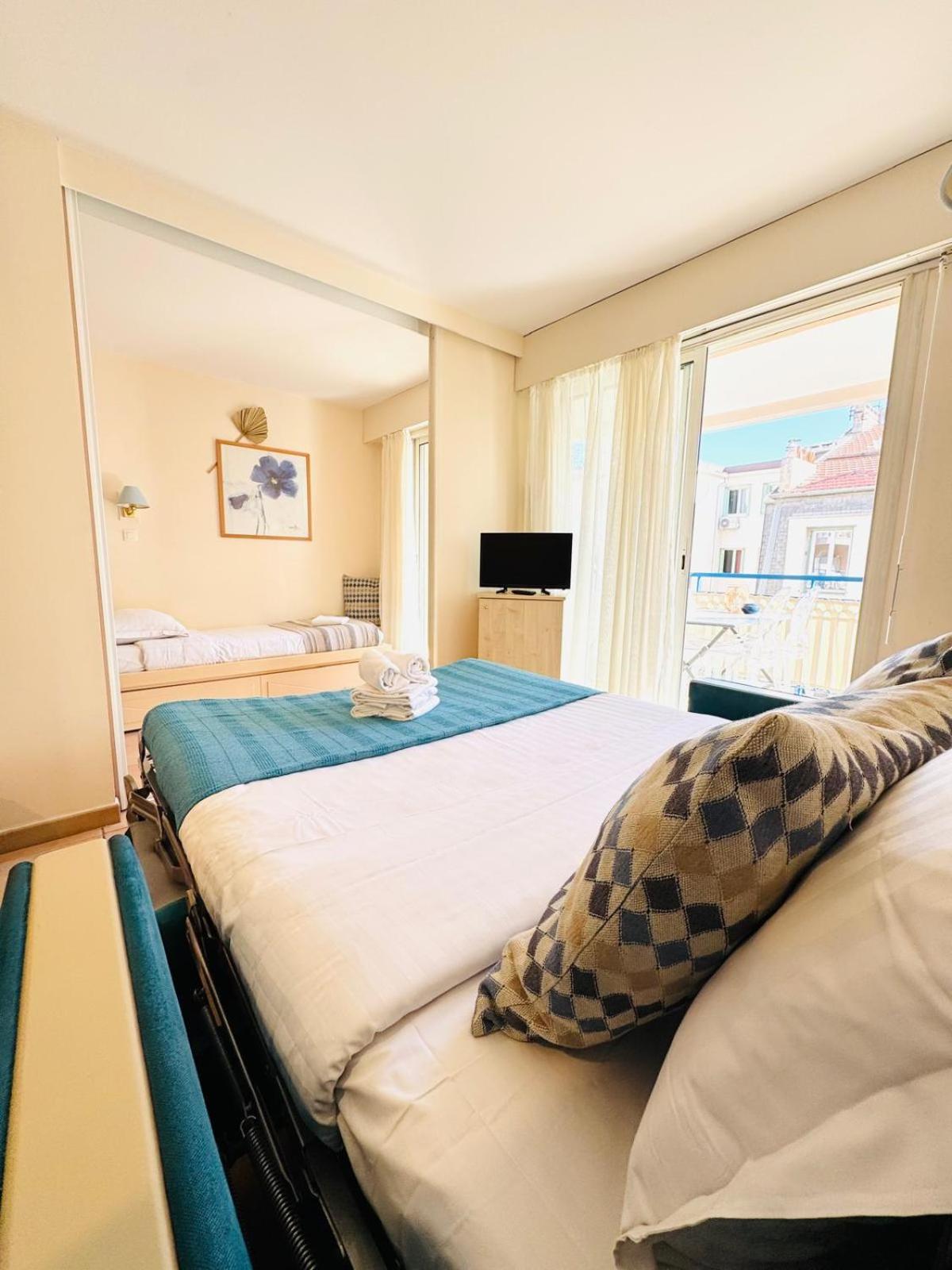 Les Rivages 2P Terrasse Parking Apartment Ментона Екстериор снимка