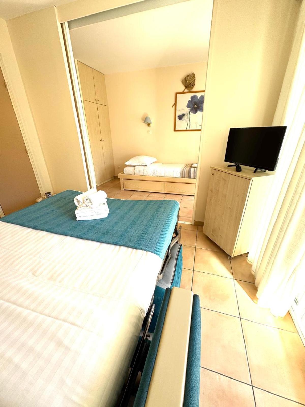Les Rivages 2P Terrasse Parking Apartment Ментона Екстериор снимка